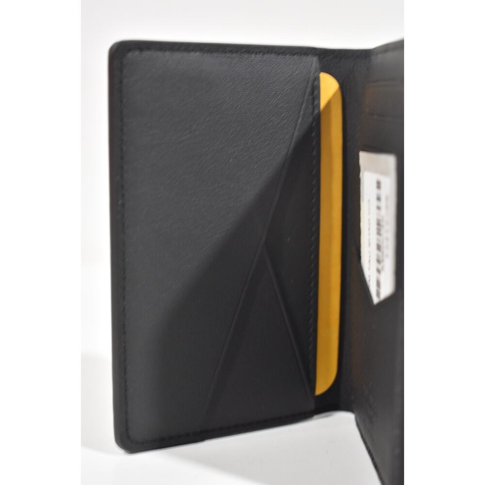 Louis Vuitton Taurillon Shadow Black Leather Monogram Pocket Organizer Wallet - Picture 9 of 9